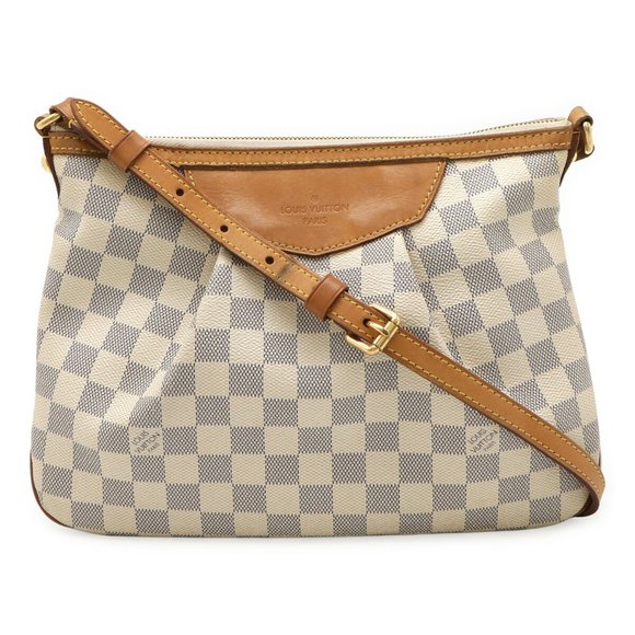 LOUIS VUITTON Ivory Damier Shoulder Bag - Picture 1 of 9